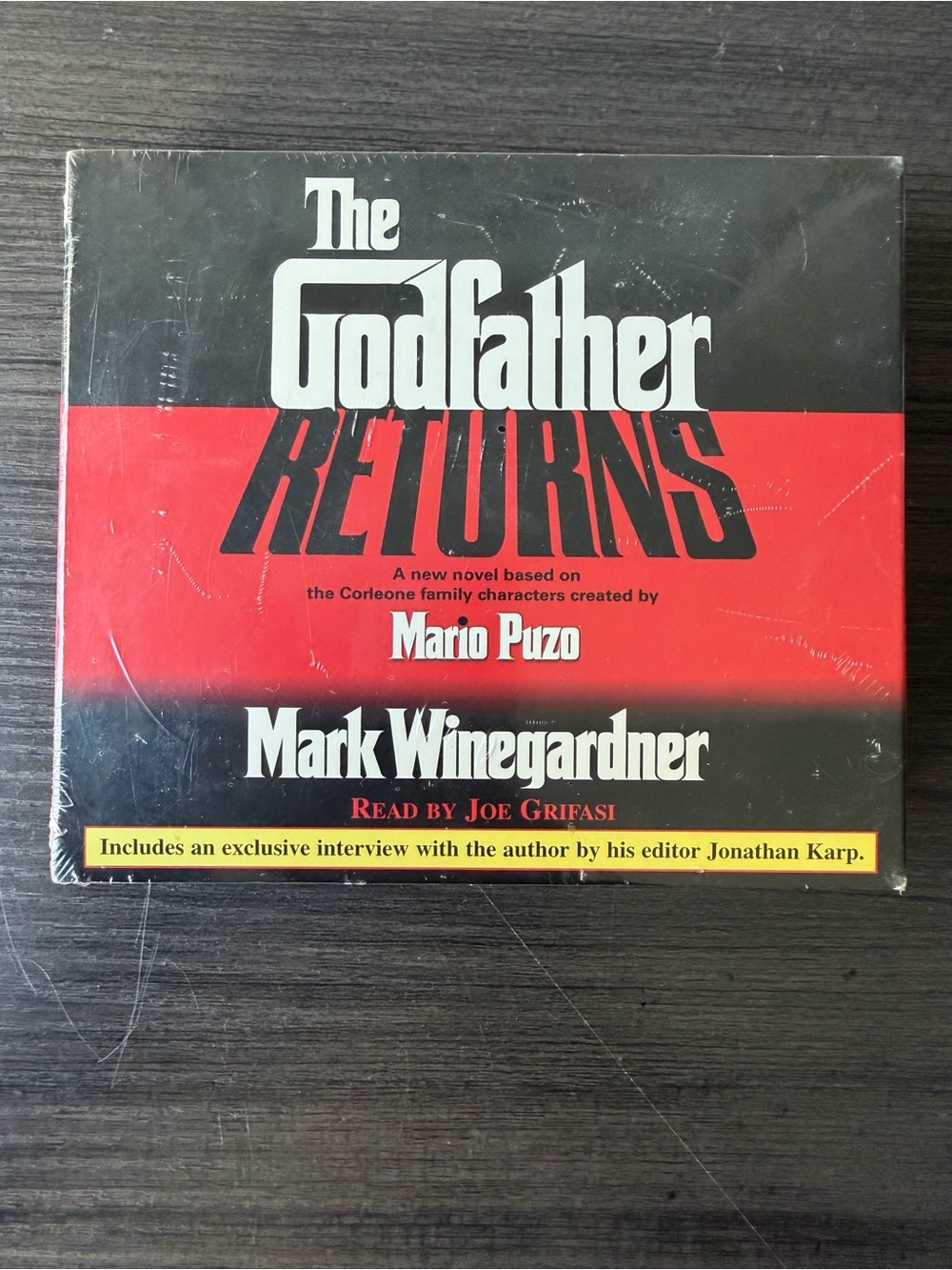 NEW The Godfather Returns Audio CD Mark Winegardner Mario Puzo Random House
